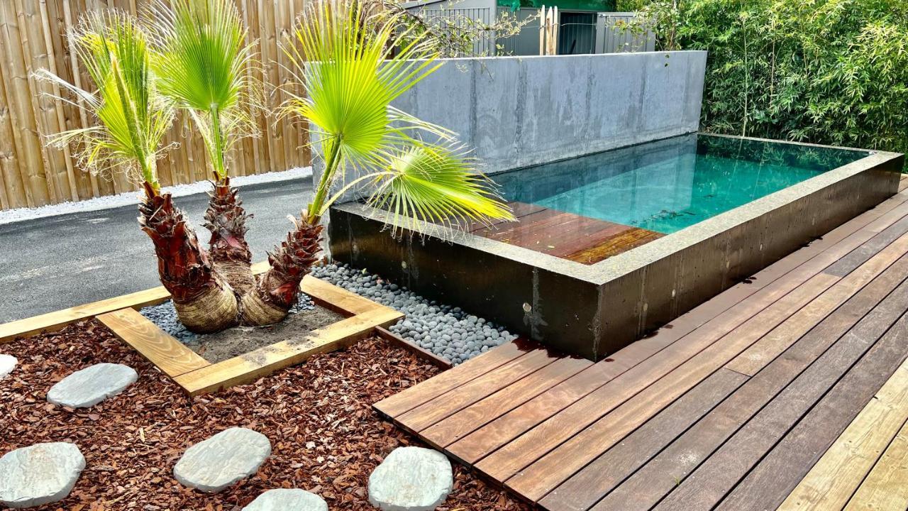 La Villa Canopee - Piscine Chauffee-Fibre-Clim-Jacuzzi Gujan-Mestras Eksteriør bilde