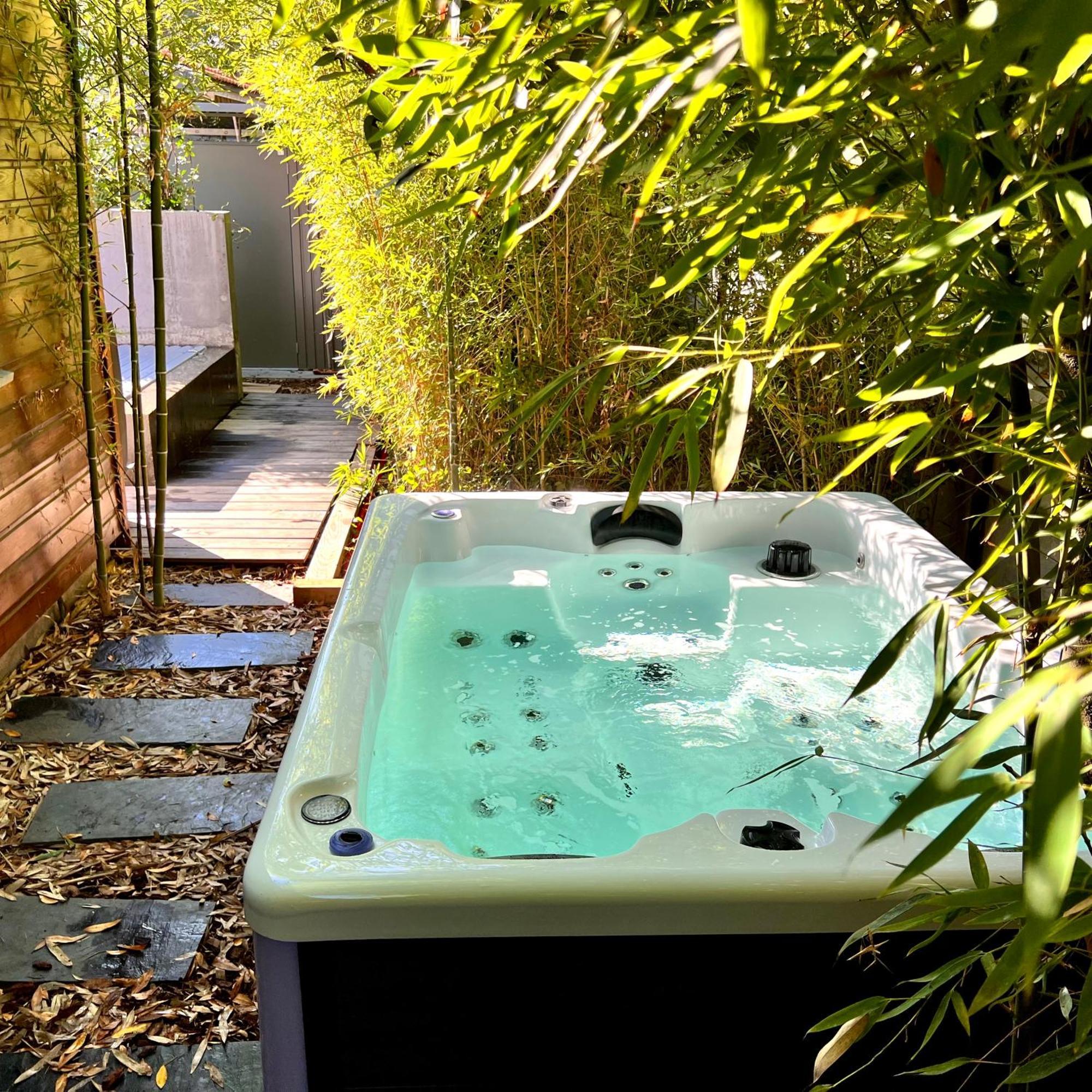 La Villa Canopee - Piscine Chauffee-Fibre-Clim-Jacuzzi Gujan-Mestras Eksteriør bilde